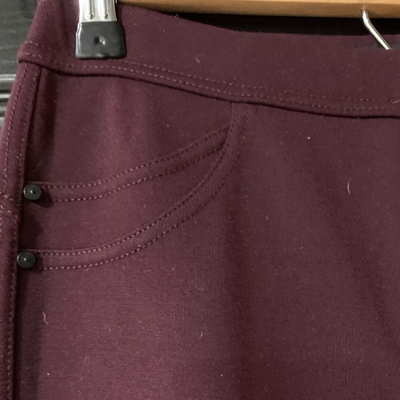 Burgundy Sanctuary Leggings size XS - Picture 3 of 3
